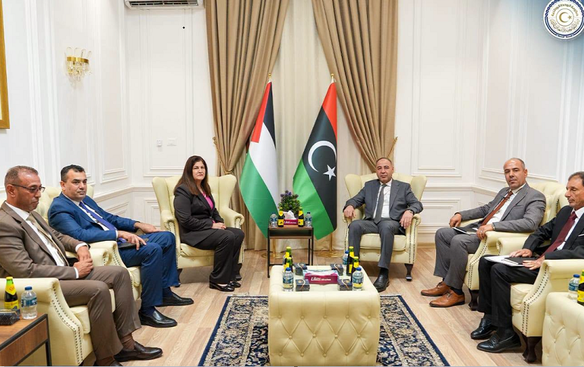 Libya, Palestine agree to strengthen bilateral ties